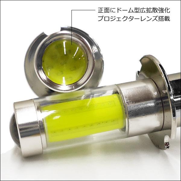 LEDフォグランプ H3 プロジェクターレンズ 12V 24V 白 2個セット (284) メール便送料無料 |  | 02