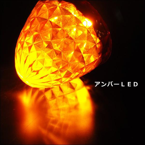サイドマーカー 10個組 ダイヤカット 爆光 SMD16発 LED バスマーカー 24V アンバー |  | 05
