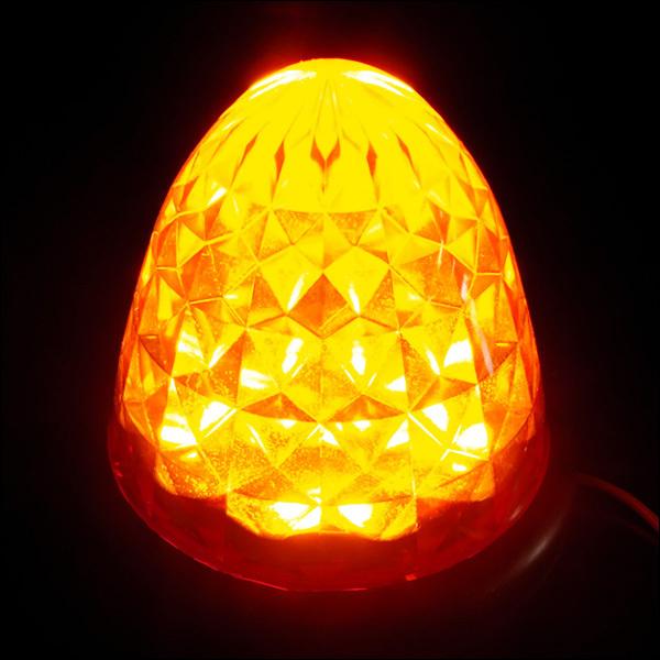 サイドマーカー 10個組 ダイヤカット 爆光 SMD16発 LED バスマーカー 24V アンバー |  | 08