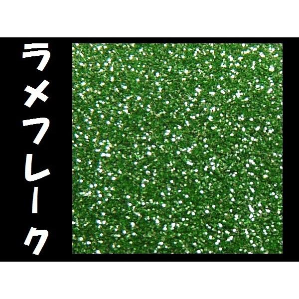 ラメ グリーン系 0.1mm 50g フレーク ラメパウダー キラキラ パール 塗装 [型番48] メール便 | 
