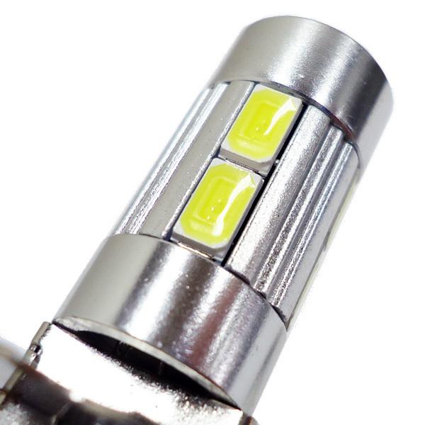 H3 LED フォグ 激白 ショート仕様 無極性 12V 24V 白 2個セット (283) メール便 |  | 07