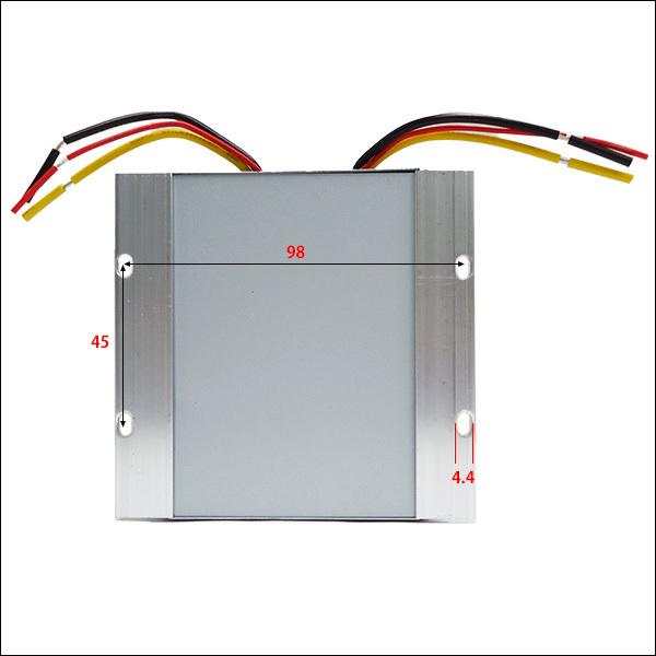 DCDC コンバーター (A) 24V→12V 電圧変換器 MAX15A デコデコ ヒューズ付 送料無料 |  | 04