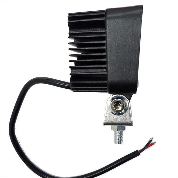 LED ワークライト (X)【2個セット】12V 24V 広角 角型 18W 荷台 作業灯 |  | 07