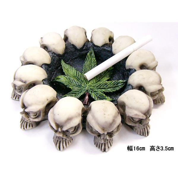 訳有 ドクロ 灰皿 スカル アッシュトレイ |  | 01