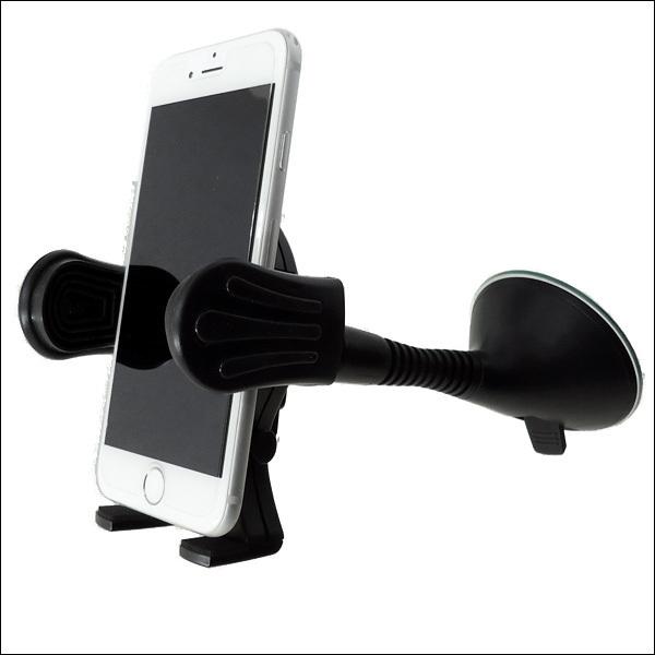 車載 モバイルホルダー 3way設置 スマホ iPhone 携帯ホルダー (L) |  | 08