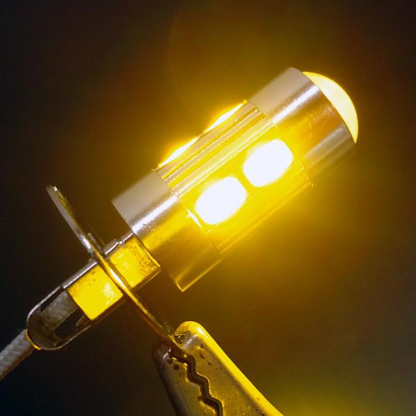 H3 LED フォグ バルブ イエロー 12V 24V 2個セット (281) メール便送料無料 |  | 08