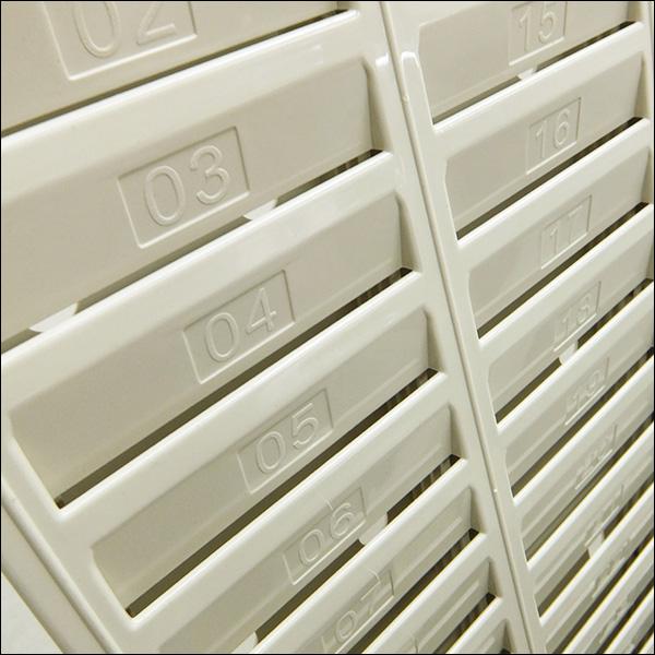 24枚収納 タイムカードラック 番号付き 壁掛けタイプ (1) |  | 02