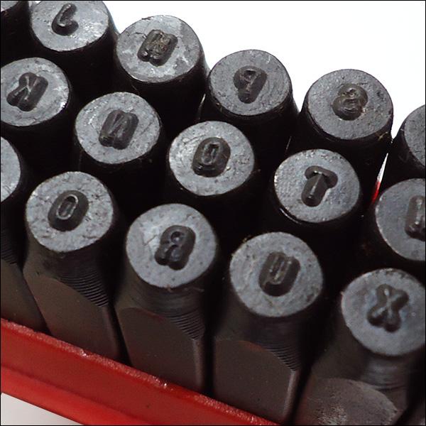 打刻印 [1.5mm] 数字＋アルファベット 36本セット ポンチ 刻印 |  | 04