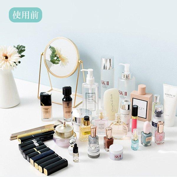 大容量 化粧品収納ケース タワー型 コスメボックス 360度回転式 |  | 08