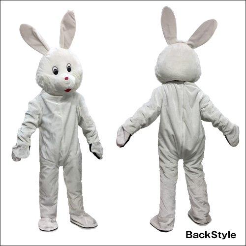 きぐるみ うさぎ 白 大人用 フリーサイズ 着ぐるみ パーティ イベント |  | 01