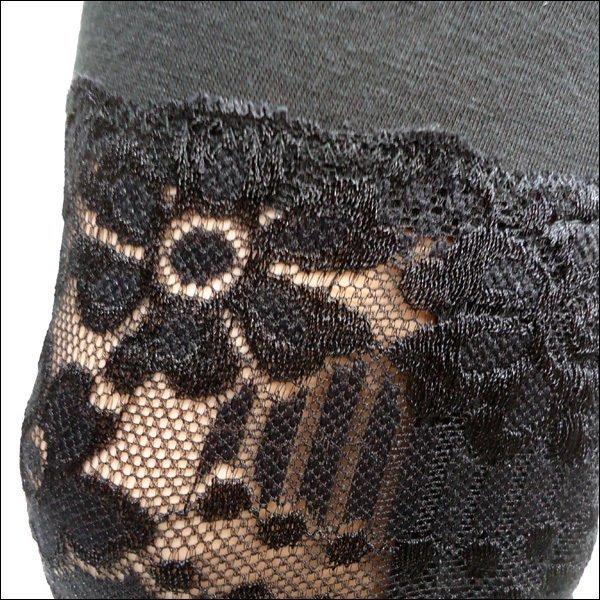 レギンス 黒 七分丈 メッシュ タイツ ストッキング【7065】送料無料 |  | 01