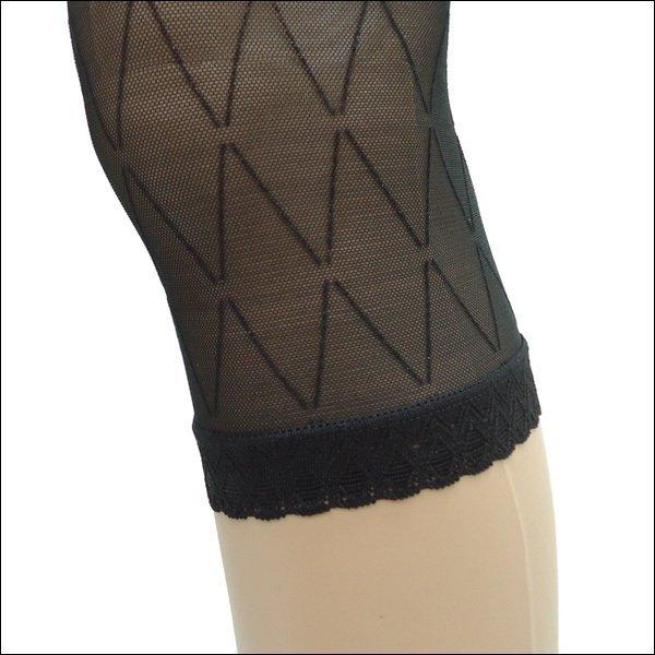 レギンス 黒 七分丈 メッシュ タイツ ストッキング【7069】送料無料 |  | 01