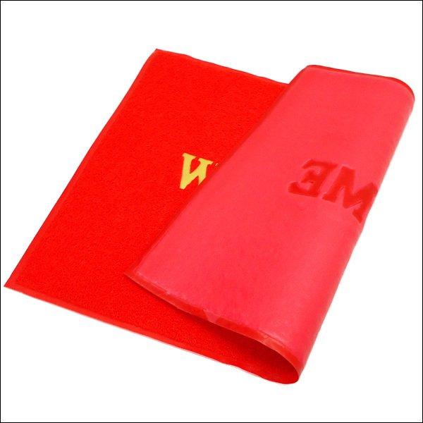 WELCOME 玄関マット 1枚 120×80cm LLサイズ 赤 |  | 04