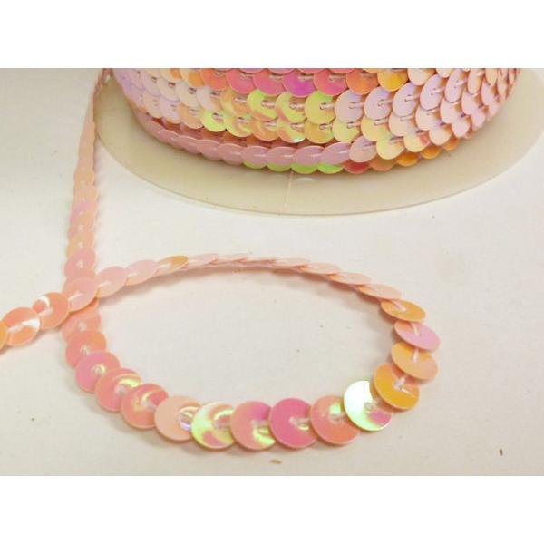 スパンコールリボン (37) ピンク 1巻 6mm×80m スパンコールテープ | 