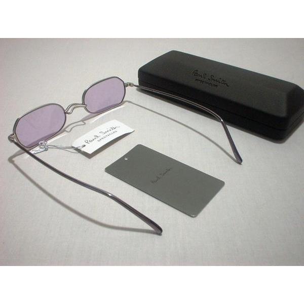 Paul Smith ポールスミス サングラス パープル シルバー : PROK