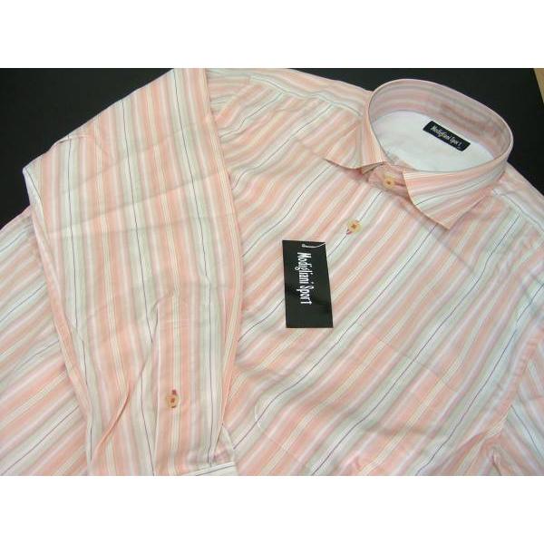 モディリアニ Modigliani Sport メンズ M シャツ 長袖 ホワイトベース