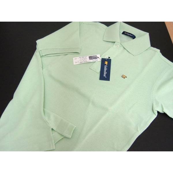 ゴールデンベア Golden Bear メンズ S ポロシャツ 半袖 高機能 グリーン 送料無料 181 | Golden Bear | 02