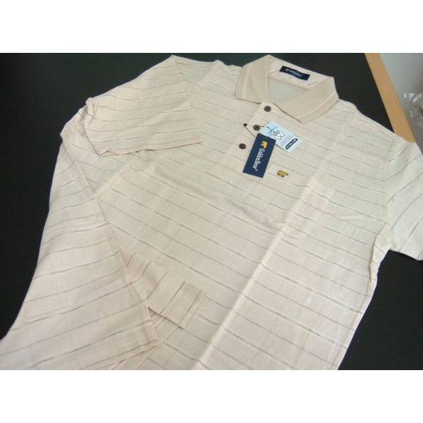 ゴールデンベア Golden Bear メンズ LL ポロシャツ 半袖 ベージュ 送料無料 182 | Golden Bear | 02
