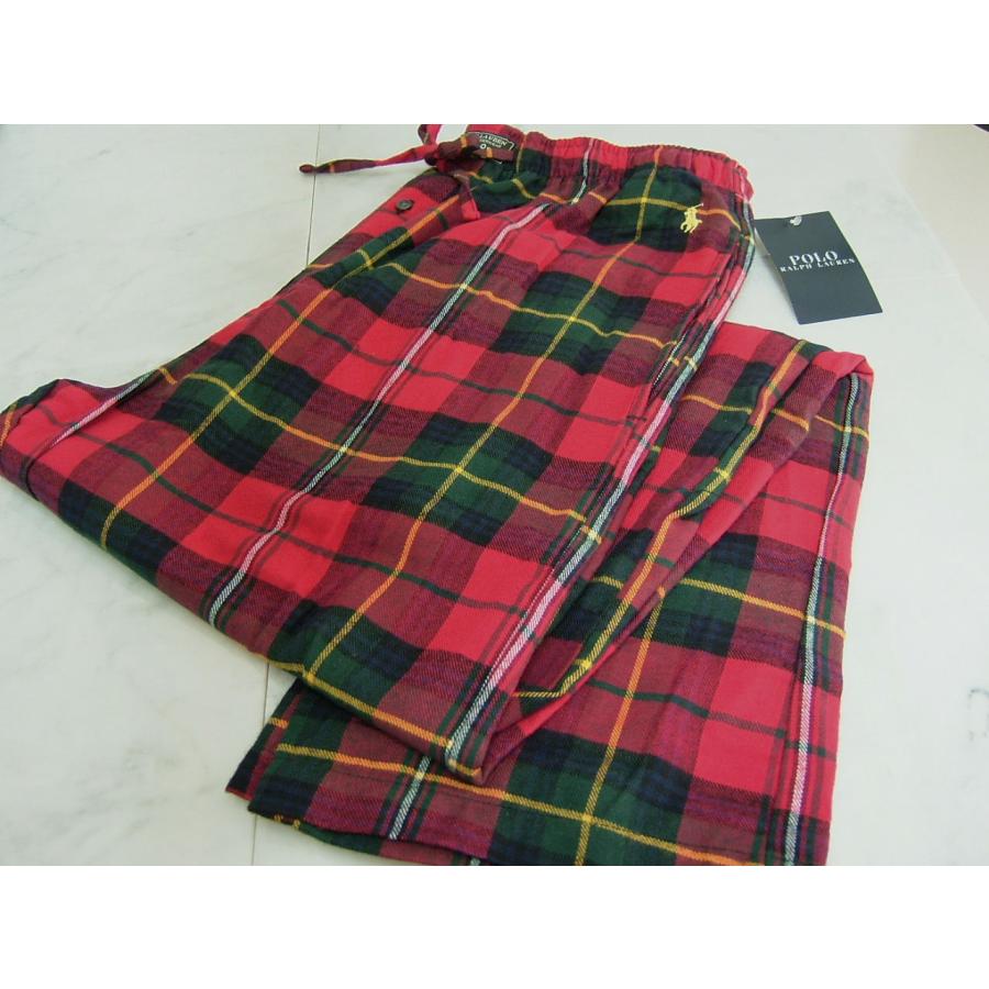 ポロラルフローレン Polo Ralph Lauren メンズ M ロングパンツ ルームウエア パジャマ 部屋着 チェック レッド グリーン 638 Prok 通販 Yahoo ショッピング
