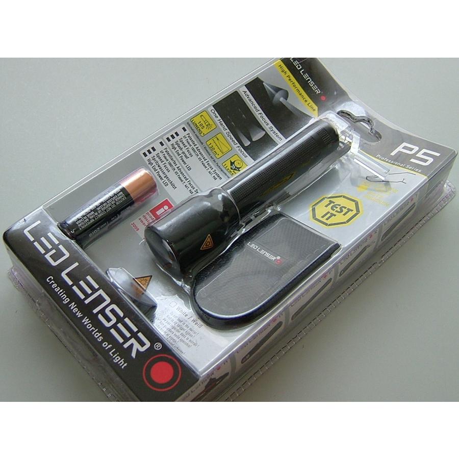 LEDLENSER（レッドレンザー） 訳アリ 強力 P5 OPT-8605B ライト : PROK 