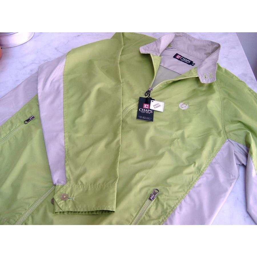 CHAPS RALPH LAUREN ナイロンジャケット Mサイズ グリーン CHAPS RALPH LAUREN Jacket Mens M Windbreaker Equestrian Full