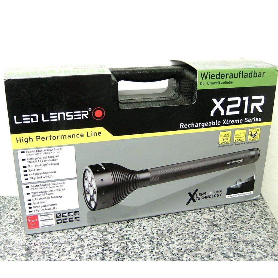 LEDLENSER レッドレンザー X21R 充電式OPT-8421Rプロライト | LEDLENSER