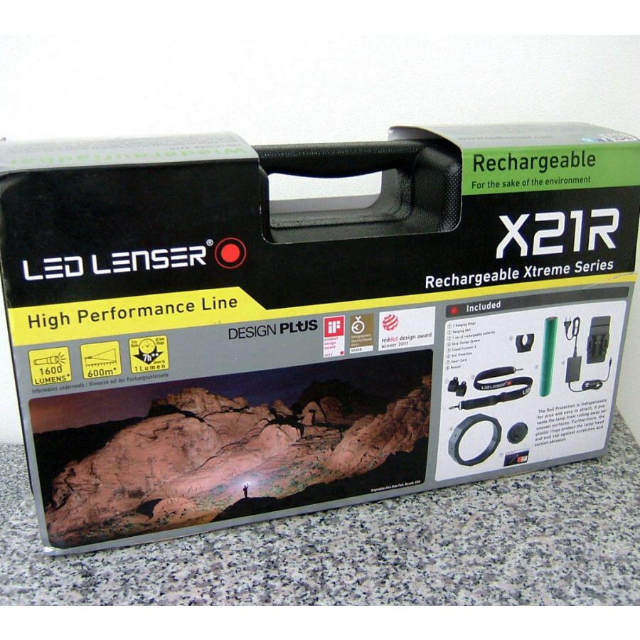 LEDLENSER レッドレンザー X21R 充電式OPT-8421Rプロライト | LEDLENSER | 03