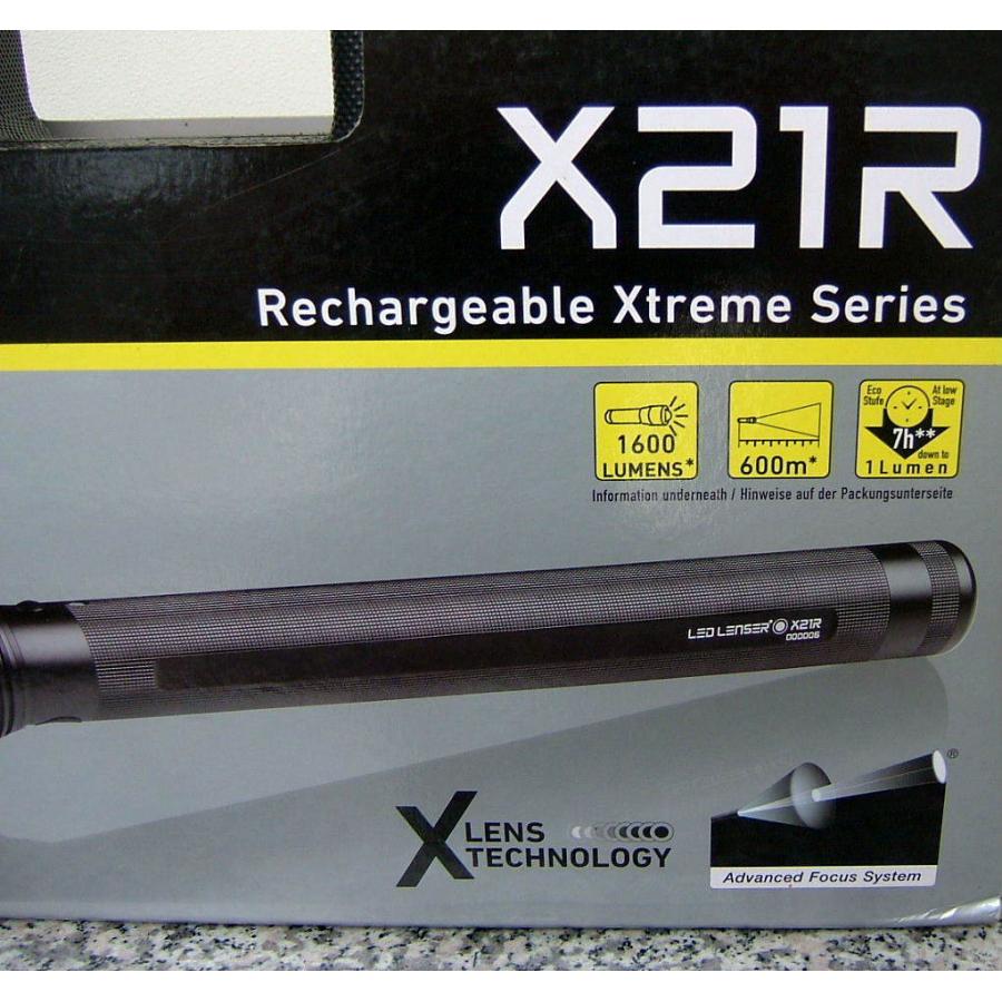 LEDLENSER レッドレンザー X21R 充電式OPT-8421Rプロライト | LEDLENSER | 06
