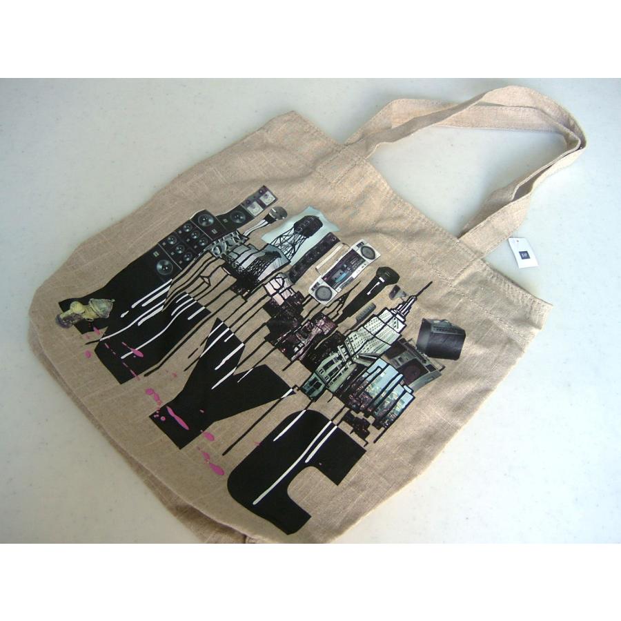 ギャップ GAP トートバッグ NYC オーディオストリート ベージュ | GAP