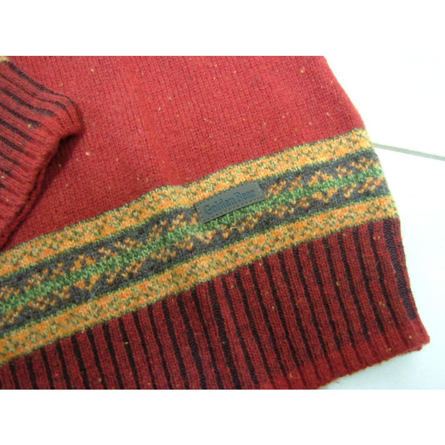 Golden Bear（ゴールデンベア） メンズ L セーター ウール Vネック