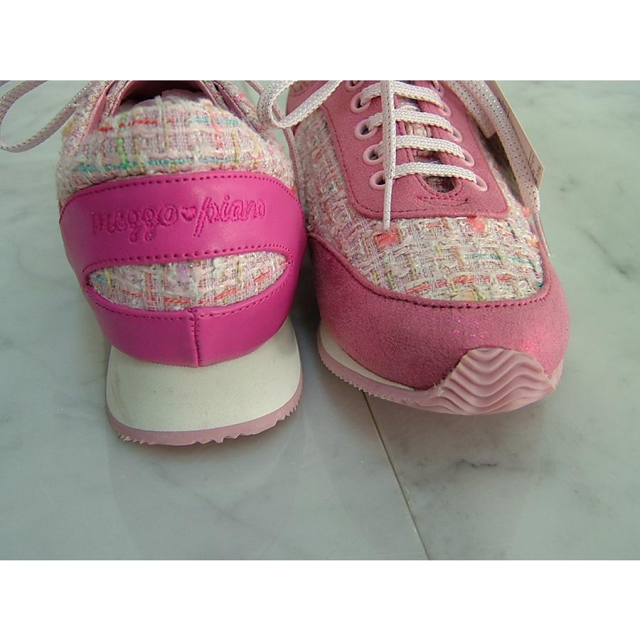 mezzo piano メゾピアノ Mezzo スニーカー 21 ナルミヤ ツイード