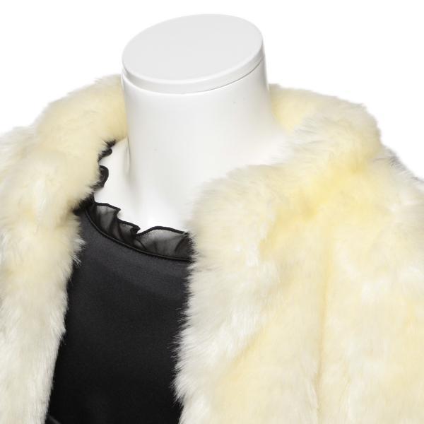 メゾピアノ Mezzo piano フェイクファーボレロ 120 130 日本製 ピンク | mezzo piano | 03