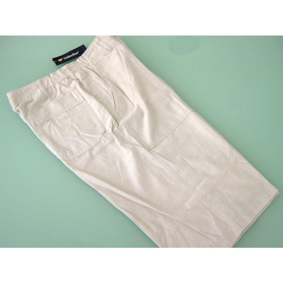 ○ゴールデンベア Golden Bear メンズ M ハーフパンツ 76〜84 ベージュ 135 | Golden Bear | 01