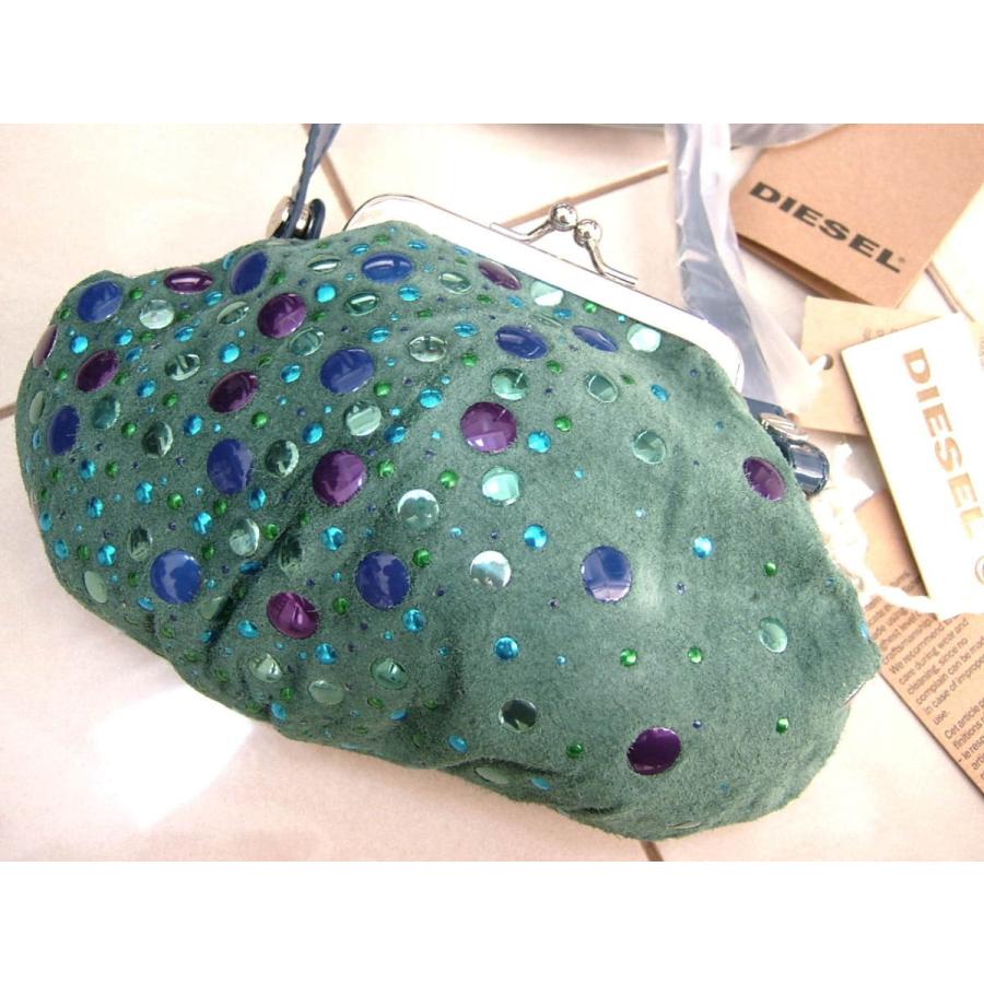 ディーゼル DIESEL レディース バッグ ショルダー 本革 レザー スタッズ がま口 2WAY | DIESEL