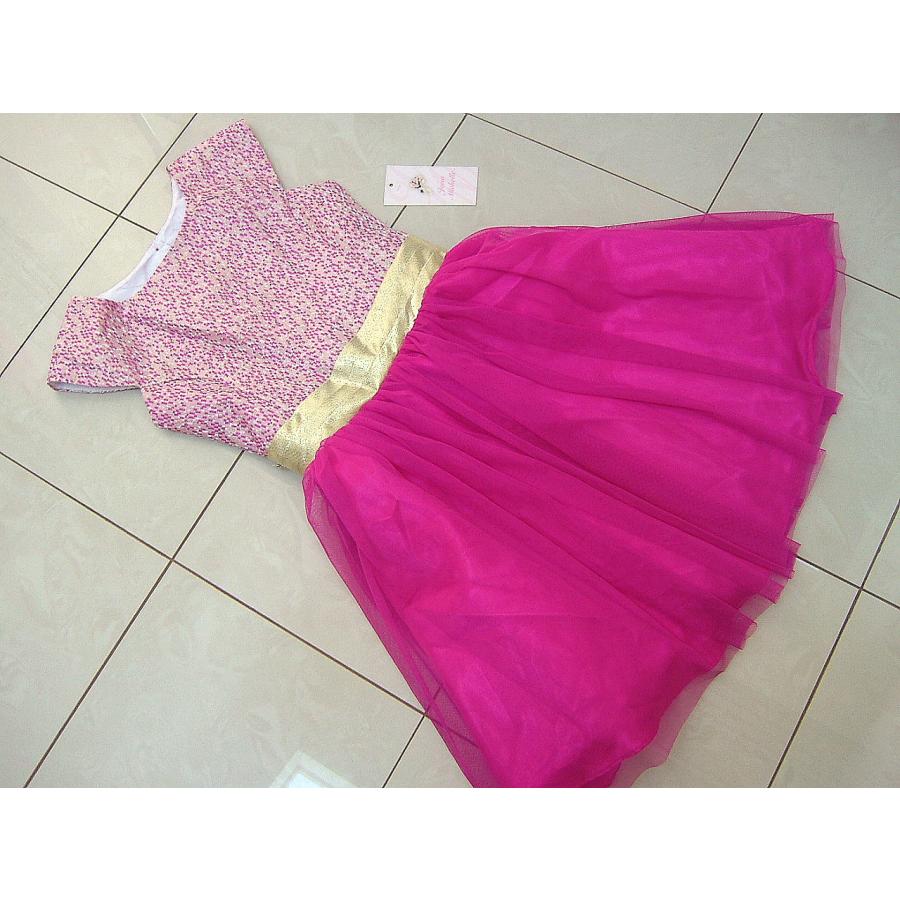 新品 輸入 ジョナミッシェル Jona Michelle 女の子ドレス パープル 8歳