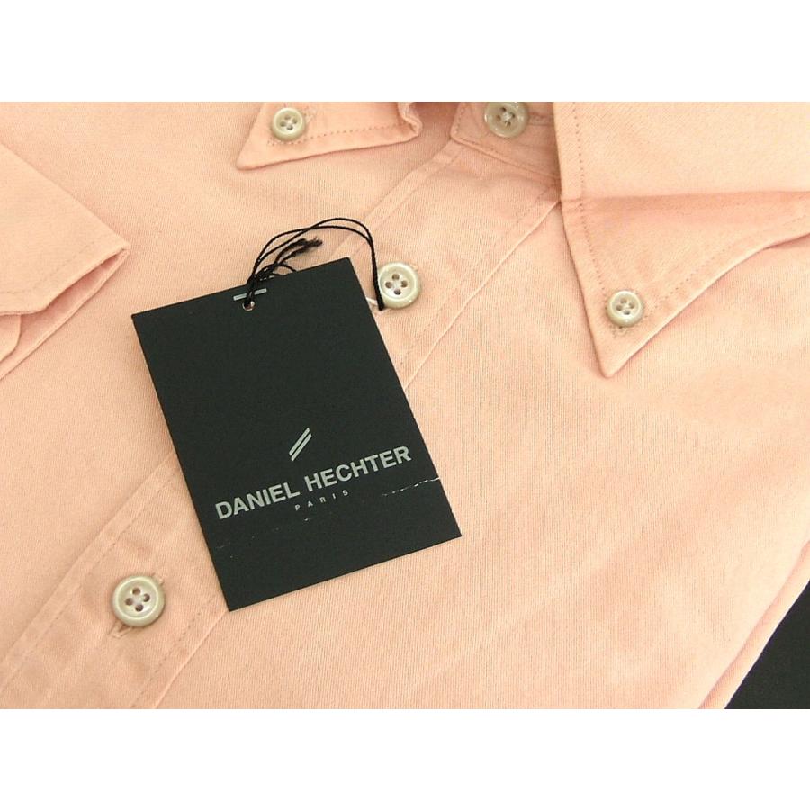 ダニエルエシュテル DANIEL HECHTER メンズ M シャツ 長袖 オレンジ