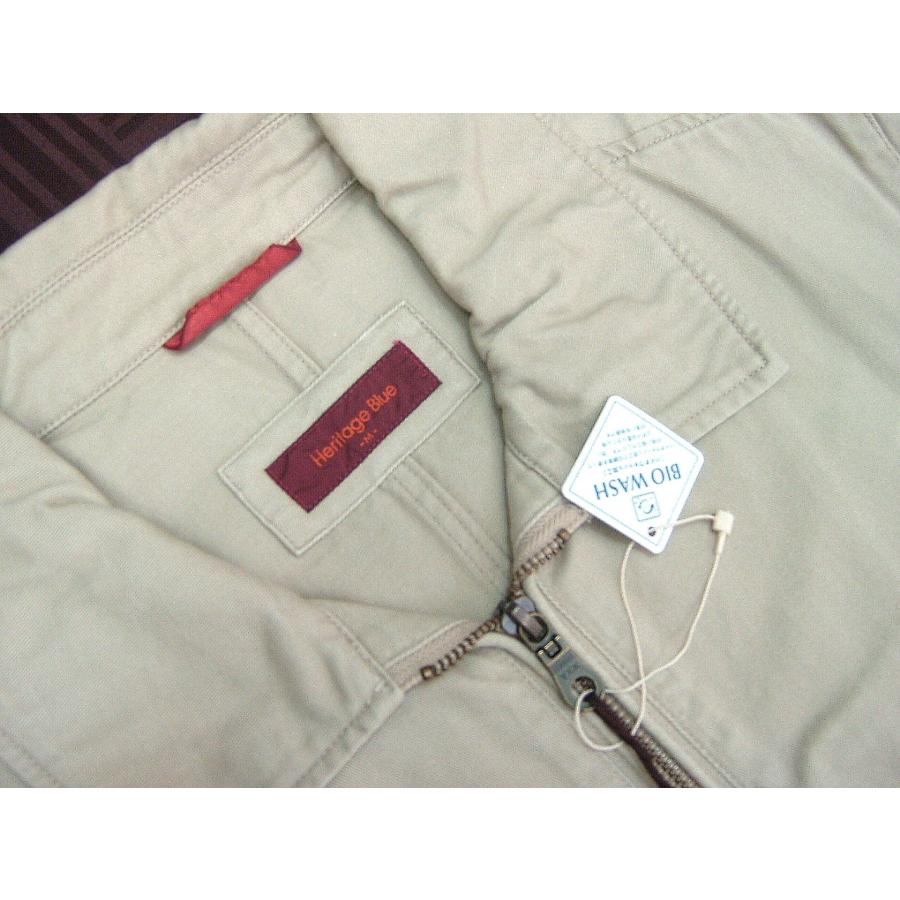 ヘリテッジブルー Heritage Blue メンズ M ジャケット デニム ベージュ