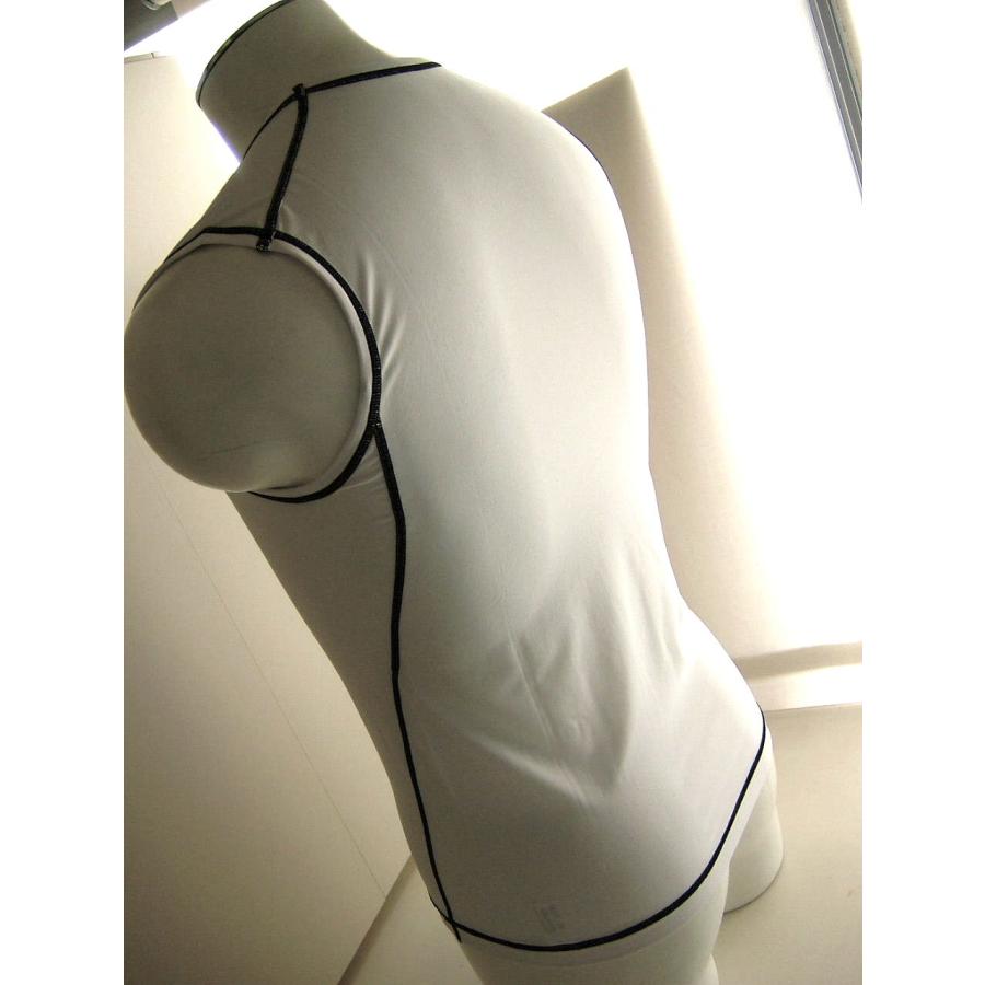 CW-X メンズ M ノースリーブ ヘルサTR ホワイト 吸汗速乾 送料無料 | CW-X | 01