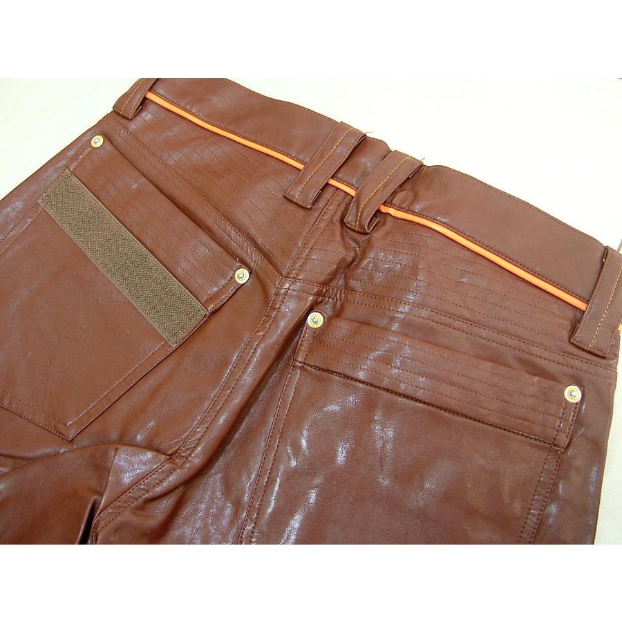 S*T様 ラッセルノ Russeluno（ラッセルノ） メンズ S パンツ レザー ブラウン : PROK