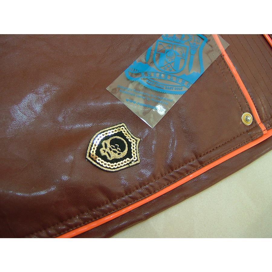 Russeluno（ラッセルノ） メンズ S パンツ レザー ブラウン : PROK