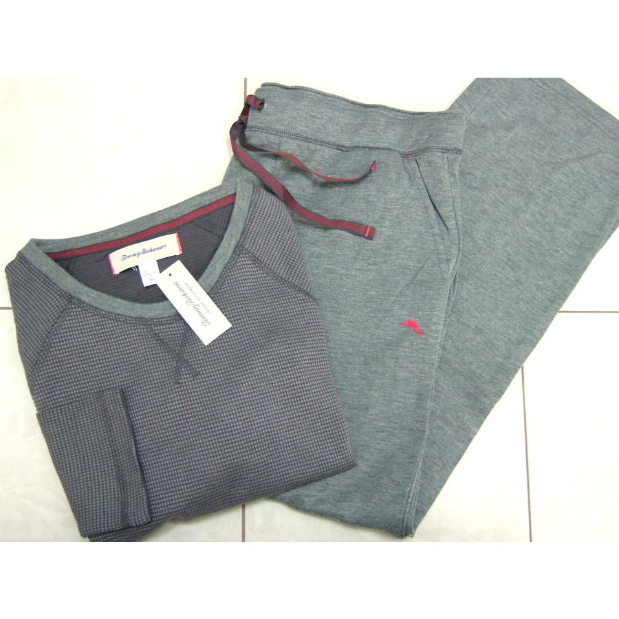 Tommy Bahama トミーバハマ メンズ XLパジャマ 上下セット 長袖 部屋着 
