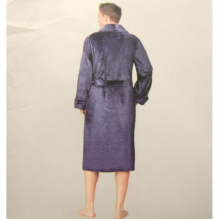 トミーバハマ Tommy Bahama メンズ ガウン SML ルームウェア ローブ 織柄 紺ネイビー | Tommy Bahama | 03