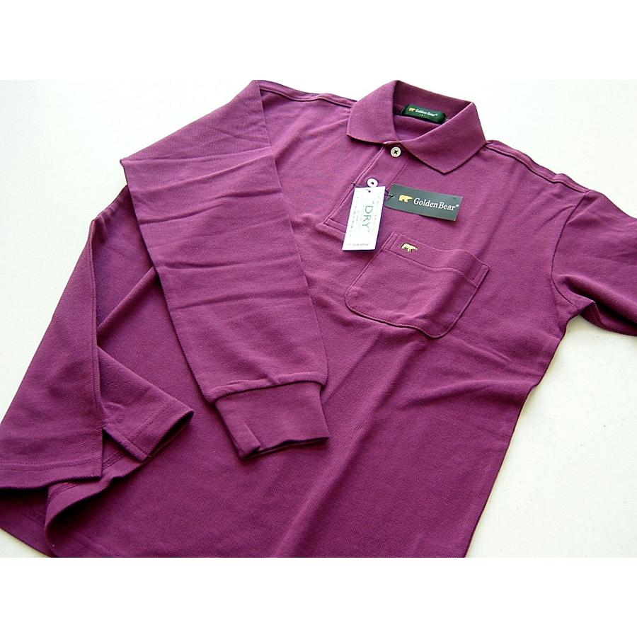 新品 ゴールデンベア Ｓ長袖 ポロシャツ 吸汗高機能 メンズ  462 | Golden Bear | 02