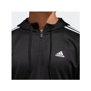 adidas（アディダス） 新品 ジャケット フルジップ パーカー 黒 メンズ