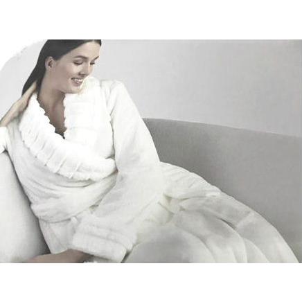 キャロルホフマン Carole Hochman レディース SML フリーサイズ ガウン ラグジュアリー ローブ ホワイト |  | 04