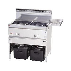 マルゼン 涼厨ガスフライヤー（2槽） MGF-C23WK : プロ家電 - 通販