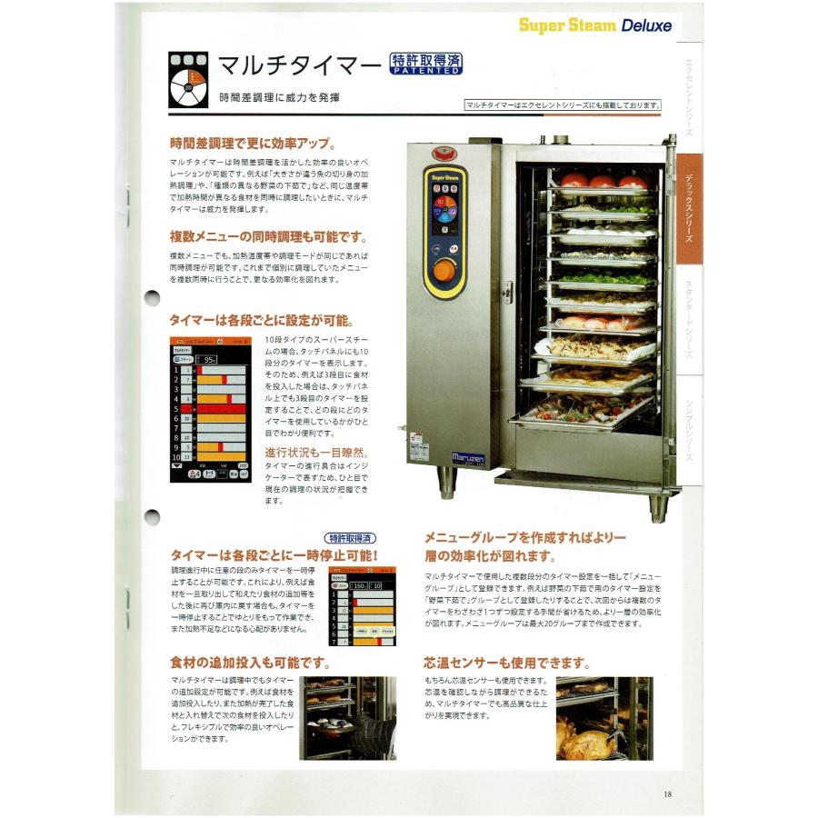 スチコン・デラックス・ガス式・SSCG-10D :sscg-10d:プロ家電 - 通販 - Yahoo!ショッピング