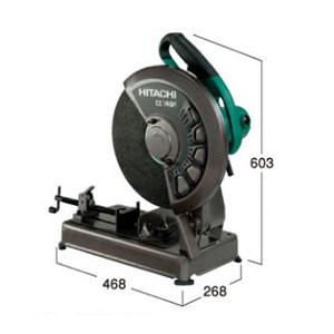 HiKOKI 高速切断機 CC14SF 切断砥石径 355mm 100V 【ビッグ】 金属切断用(切断砥石別売り)