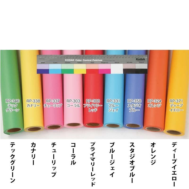 撮影用背景紙 2.7×11mロールバック紙 (334 オリーブグリーン/巻芯