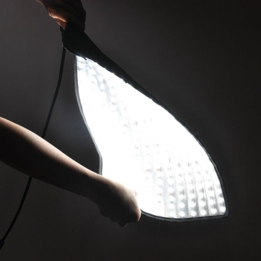 シートLED(RX-18TD)＋ソフトボックス&グリッド+ライトスタンド2台